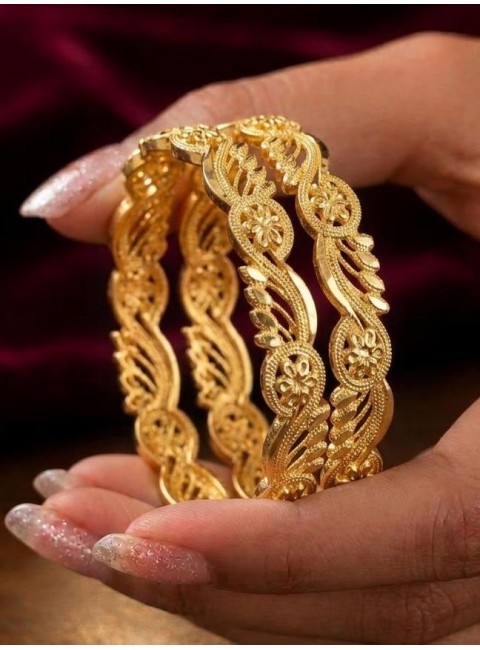 Gold Plated Bangles